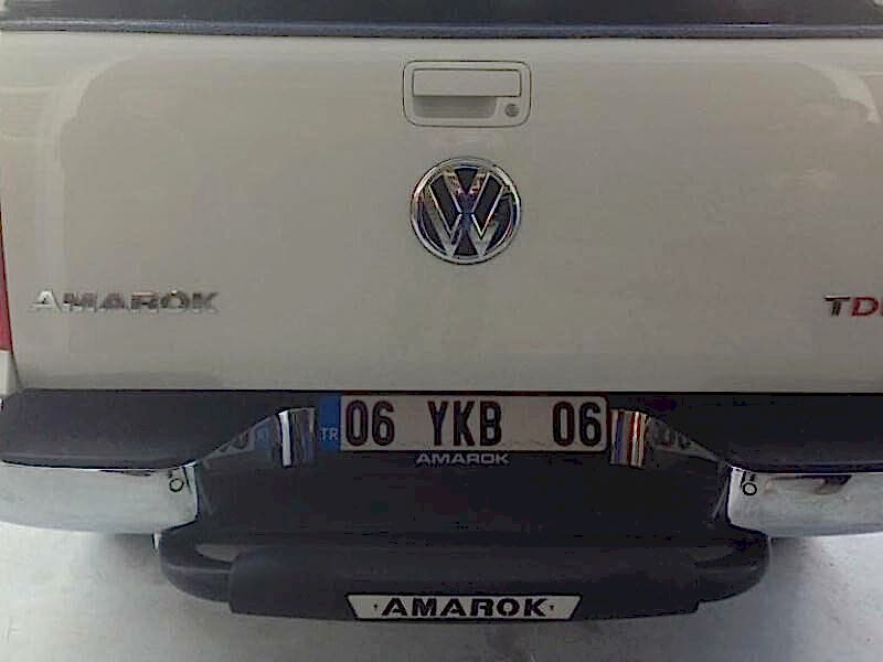 Volkswagen Amarok Arka Tampon Koruma