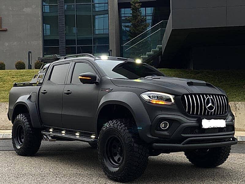 Mercedes X-Class Motor Kaput Kabartma