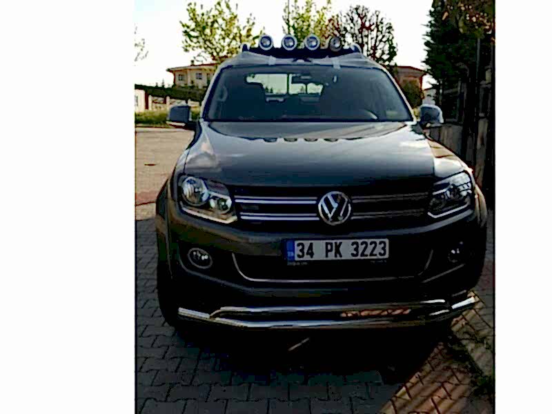 Volkswagen Amarok Bıyık Çelik Ön Tampon